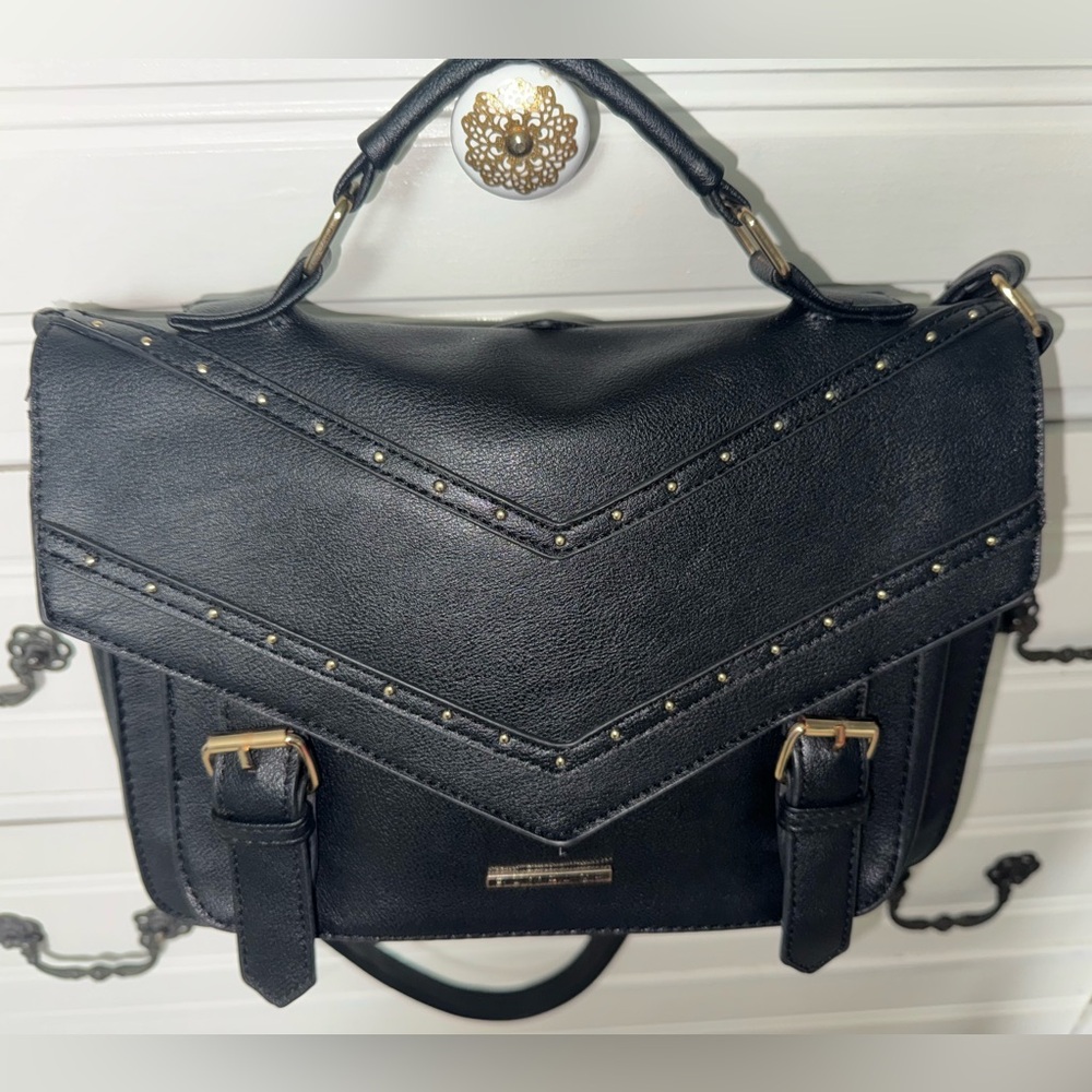 Rampage Satchel Top Handle Handbag/Crossbody - Picture 2 of 6
